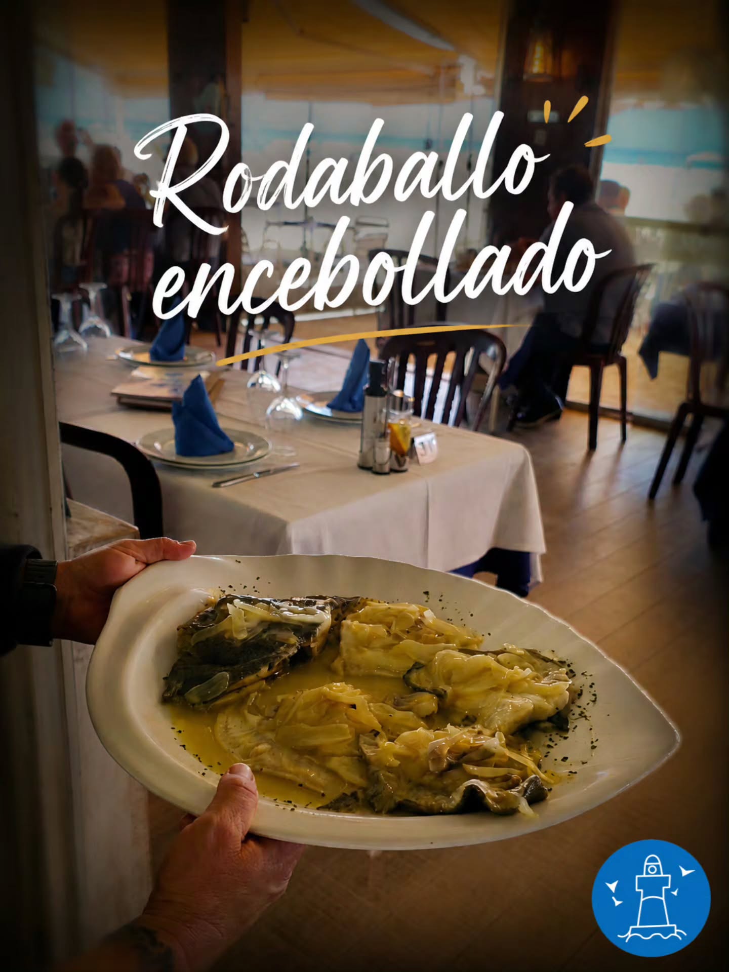 Rodaballo encebollado
